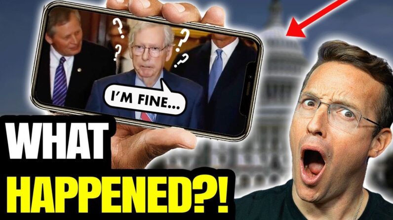 McConnell Makes First Appearance After Medical Episode, FREEZES UP AGAIN! Another Stroke On LIVE TV?