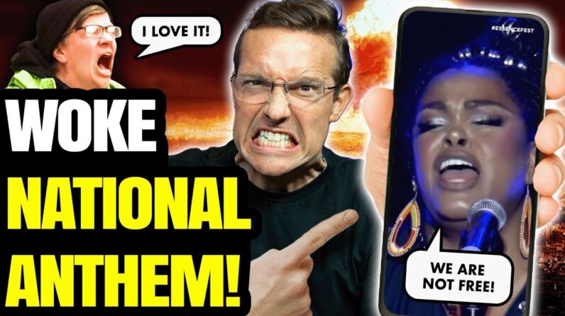 Woke Singer Creates CRINGE NEW National Anthem | 'The Home of the Slave!' | Gets Destroyed