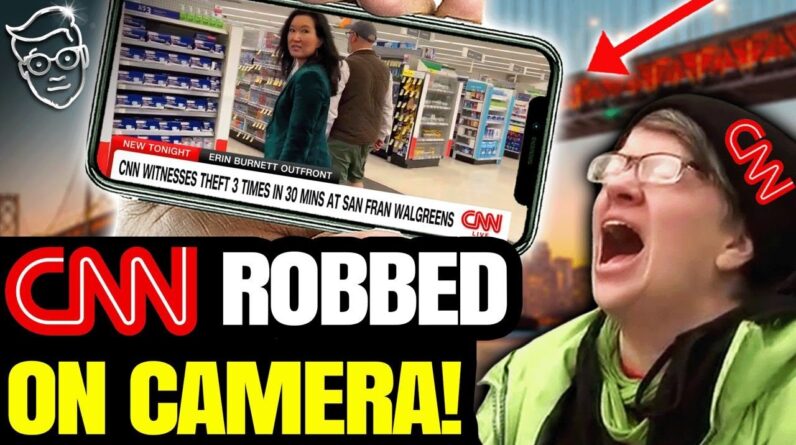 CNN Reporter ROBBED On-Camera in San Fran Walgreens | ‘3 Thefts In 30 Minutes!'