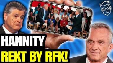 RFK Jr. SMOKES Hannity To His Face On LIVE TV | Crowd ROARS