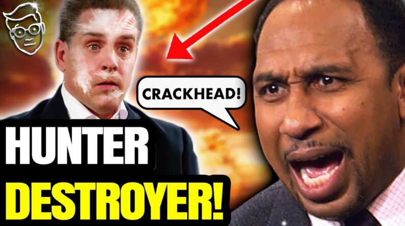 Stephen A. Smith SNAPS! Destroys 'CRACKHEAD' Hunter, Senile Joe Biden In EPIC Red-Pill Rant