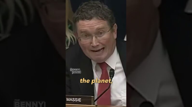 Thomas Massie HUMILIATES Climate Czar John Kerry