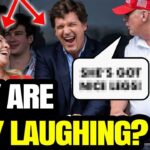 What's Really Going On In This Viral Pic? Tucker Reveals Trump's Joke