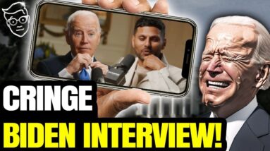 YouTuber Asks Biden His Favorite Movie | Joe Has Seizure, Brags About Getting In Bed With Son!? WHAT