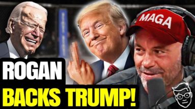 Joe Rogan BACKS Trump: 'Biden Indictments Are BULLS**T! Trump Being TARGETED Banana-Republic Tactic'