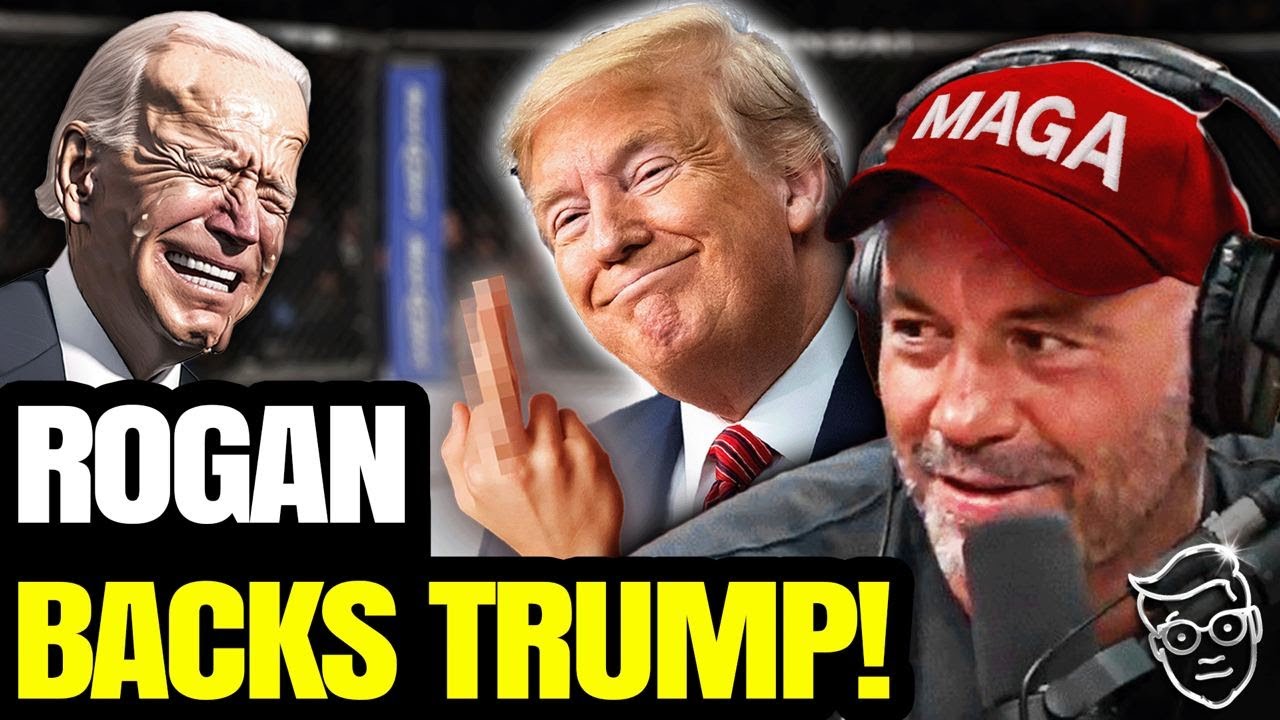 Joe Rogan BACKS Trump: 'Biden Indictments Are BULLS**T! Trump Being TARGETED Banana-Republic Tactic'