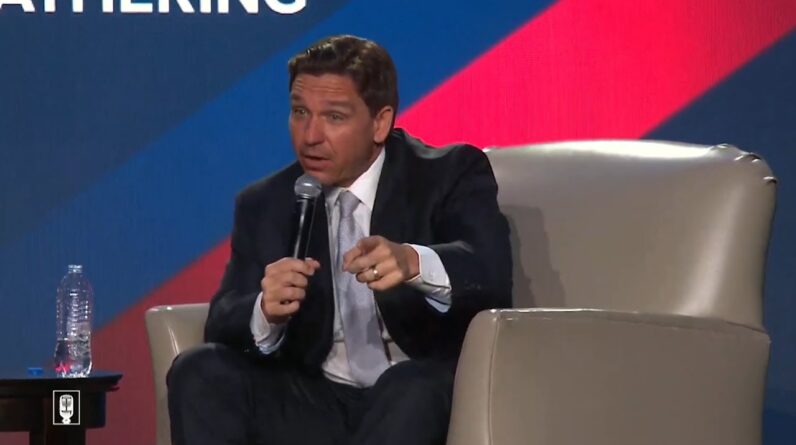 DeSantis' VIRAL Rant SLAMMING Gov't Abuse of Power