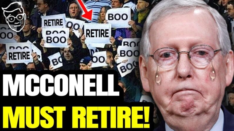 Mitch McConnell MOBBED By Kentucky Republicans Chanting 'BOOO! RETIRE!' For 5 Straight Minutes