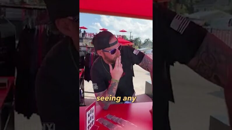 Budweiser tent EMPTY at bike week 🤣️️️️️️