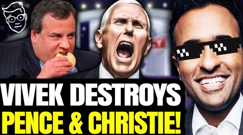 A Star Is Born: Vivek DOMINATES Debate | Pistol-Whips Pence & Christie | 'He Is The Next Trump'