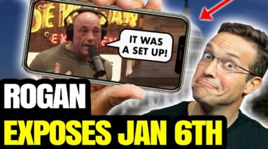 Joe Rogan Goes BASED: 'January 6th Was A FED Set-Up' | Lib Guest SHOCK