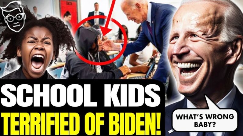 Biden Visits School, Kids SCREAM In TERROR | Joe COUGHS in Their Faces | 'To Catch A Predator' 👀