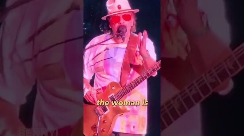 Musician Carlos Santana is BASED