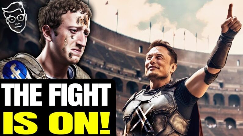 Elon Musk Just CONFIRMED Zuck Fight is HAPPENING in The Roman COLOSSEUM | LFG!