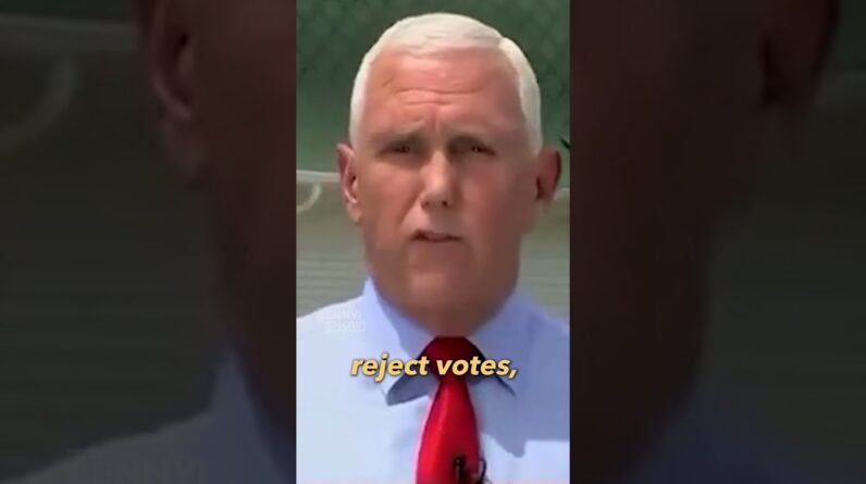 Pence ADMITS he could have overturned the election