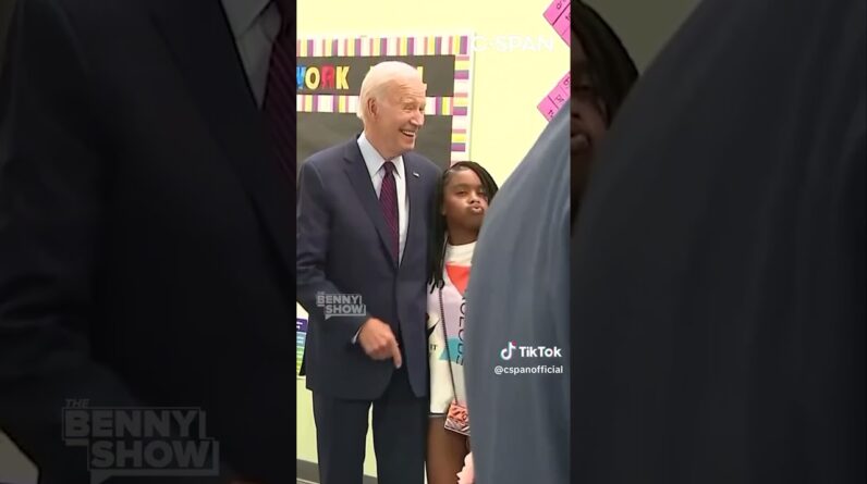 School kids TERRIFIED of Joe Biden 😱