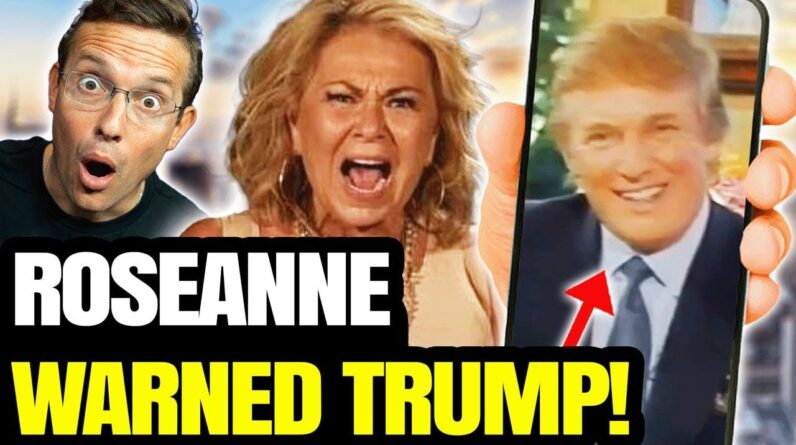 Unearthed Clip Of Rosanne WARNING Trump Of Communist Elites | Trump's Response…