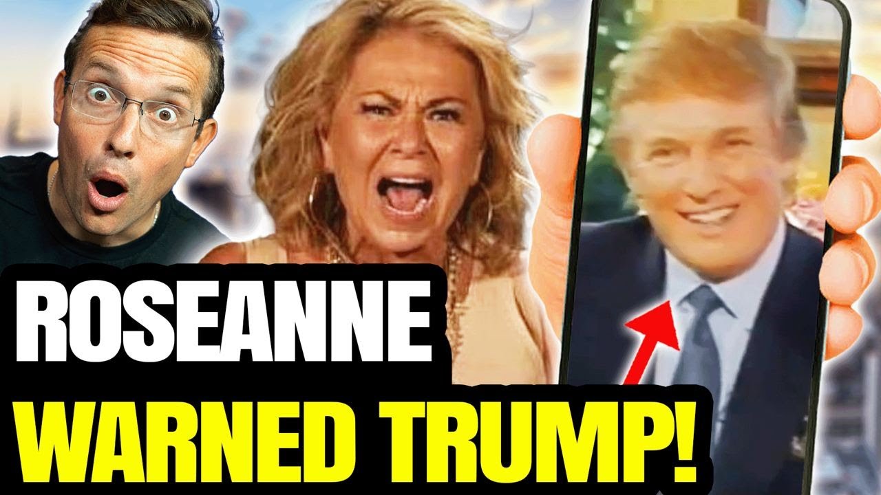 Unearthed Clip Of Rosanne WARNING Trump Of Communist Elites | Trump's Response…