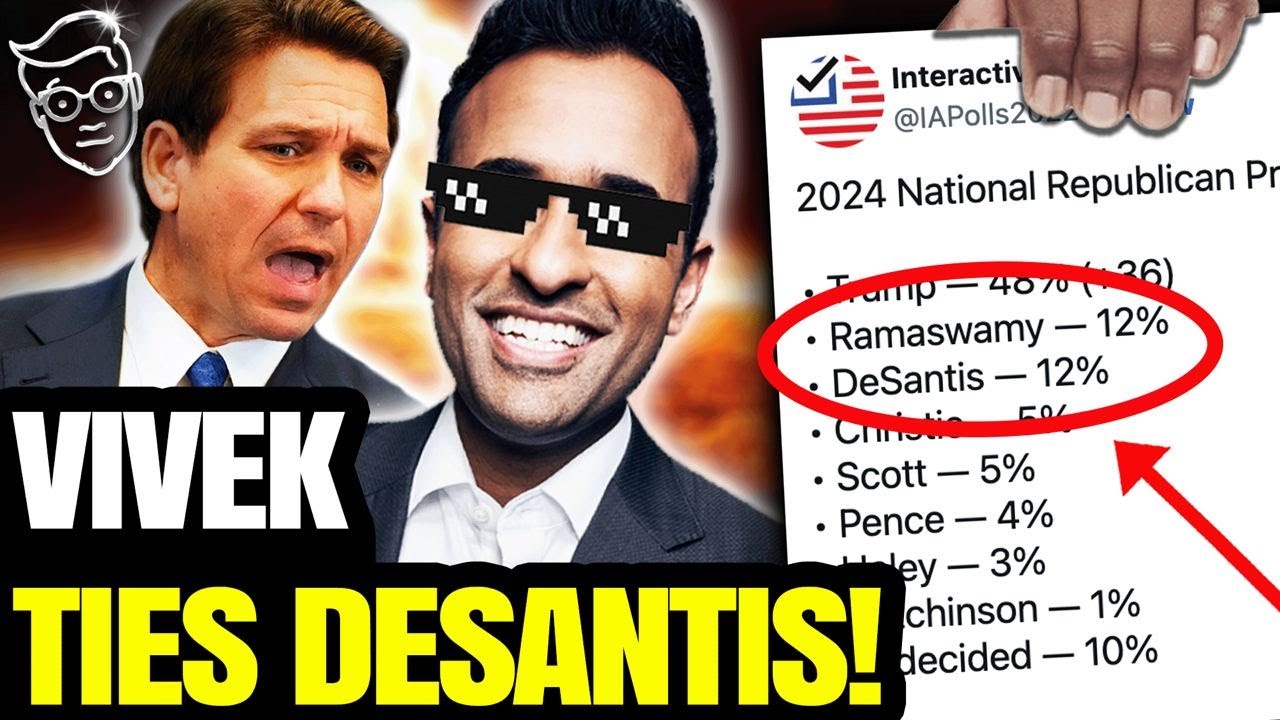 Vivek Ramaswamy SURGES To 2nd Place In GOP After Trump Pardon Promise