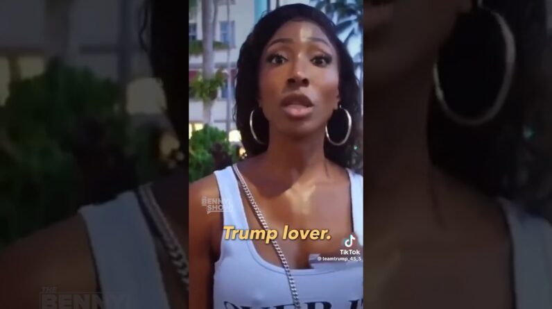 Woman comes out as Trump supporter 👀‼️