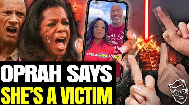 Oprah Says She's The REAL VICTIM Of Maui Fires: "I've Been Terrorized" By Mean Internet Comments 🤣