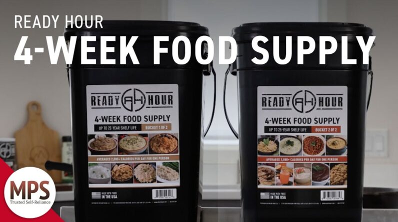 4-WEEK EMERGENCY FOOD SUPPLY