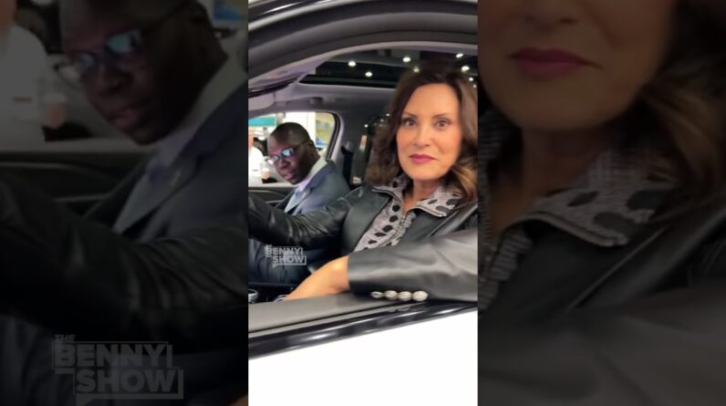 CRINGE: Gretchen Whitmer “ROLLIN’ LIKE A BIG SHOT” 🥴