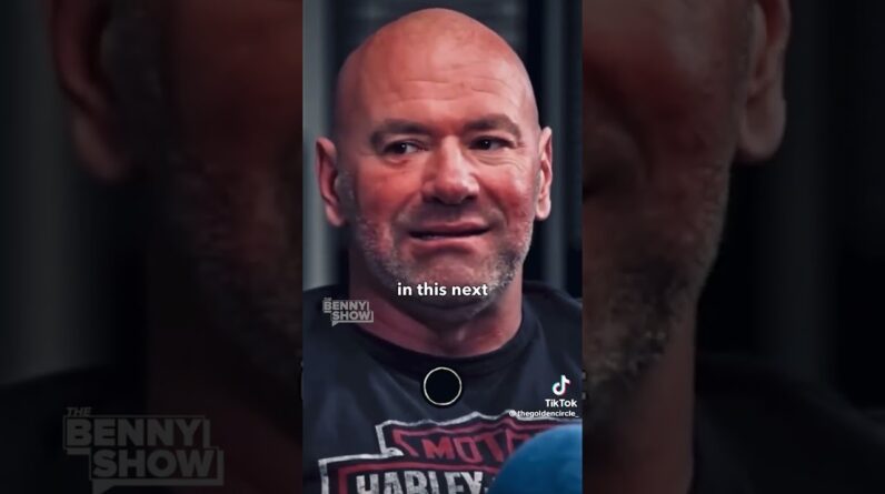 Dana White says BE A SAVAGE 🔥