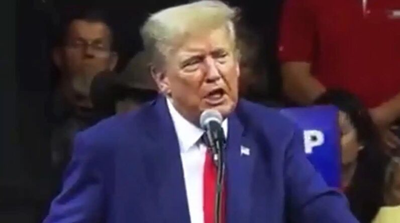 Emotional Trump Fights Back Tears During Speech - 'We Are Failing'