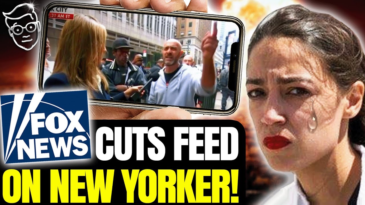 Fox News FORCED To CUT Live-Feed as FURIOUS New Yorkers SCREAM At AOC | Ends Event In Pure PANIC