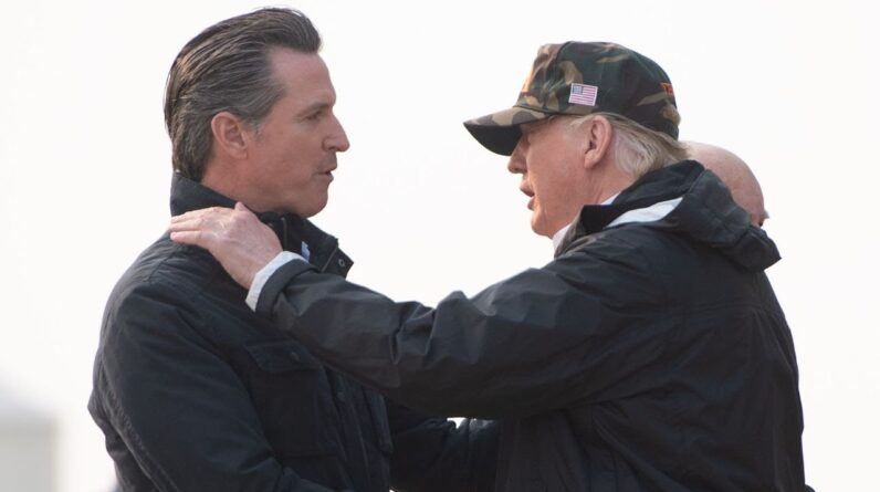 Newsom Drops 2024 Bombshell - Trump Smiling From Ear To Ear