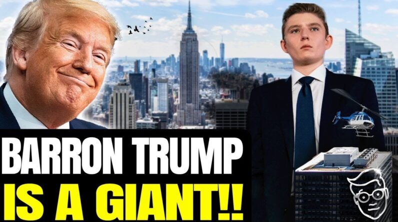 PROOF: Barron Trump is a GIANT | Look At This KID | UNIT 👀