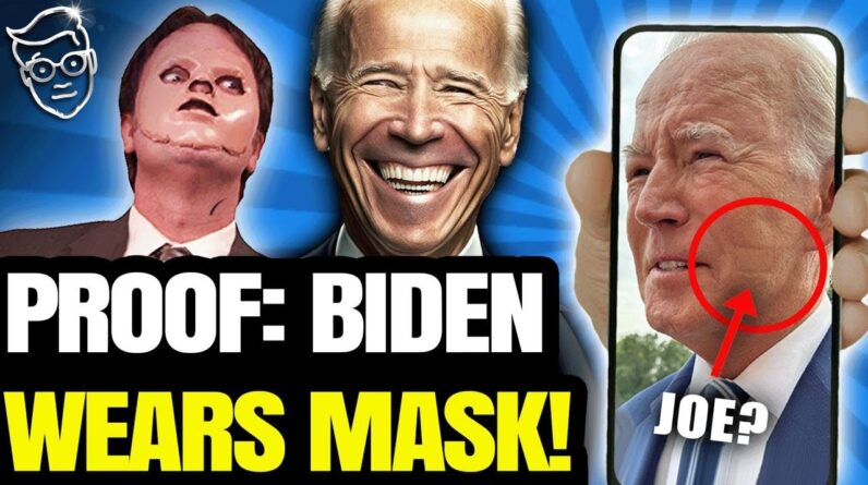 Why Does Biden Look SO DIFFERENT? TWO Bidens? A MASK!? We Finally Have The ANSWER 👀