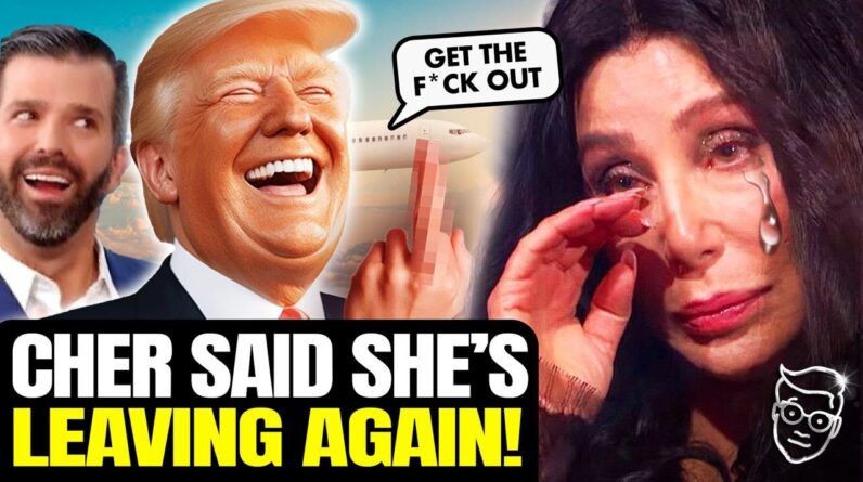 Cher Declares She Will LEAVE AMERICA If Trump Wins In 2024 | Please Let It Happen