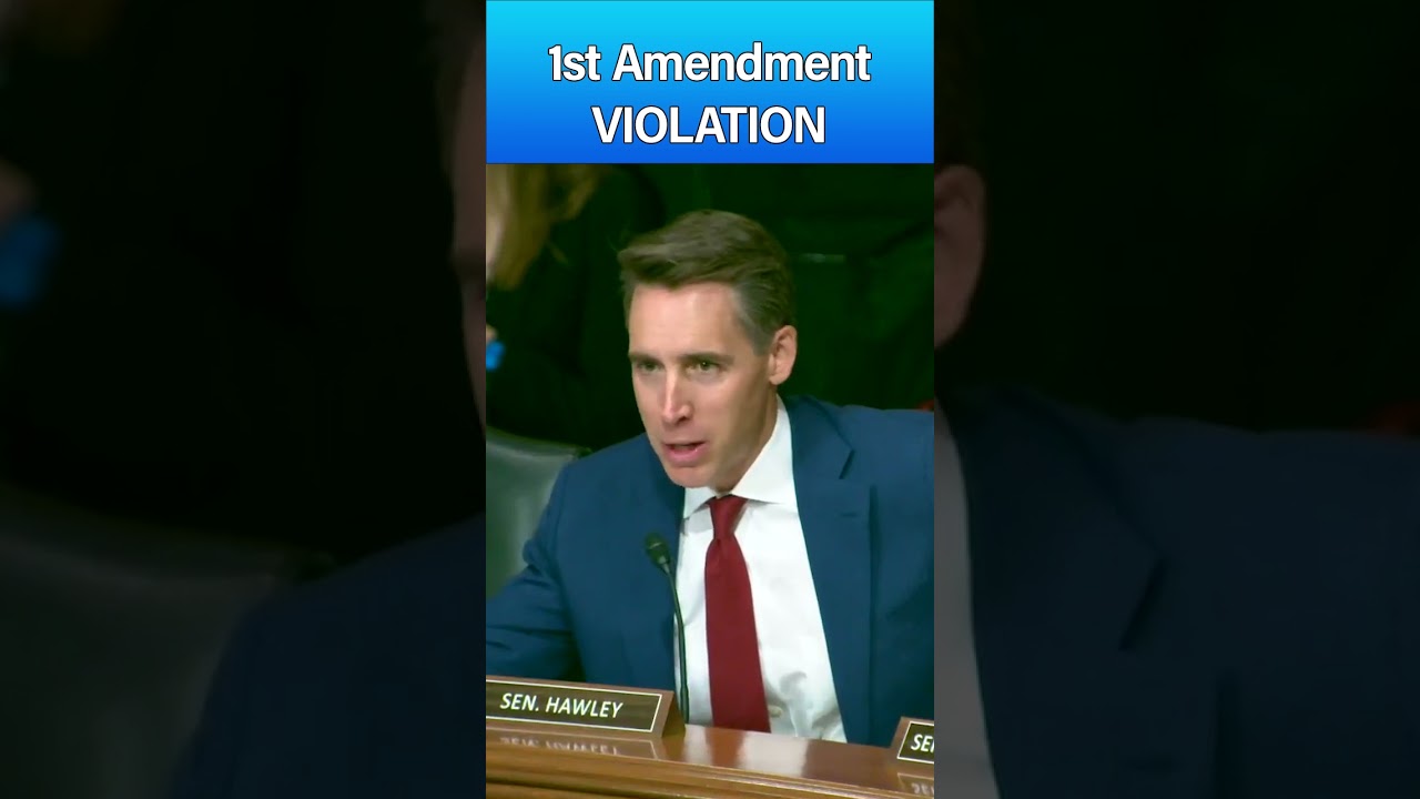 Hawley EXPOSES Biden's CRIME