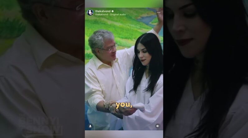 Kat Von D rejects occult and GETS BAPTIZED!