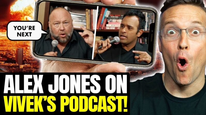 Vivek Ramaswamy’s SURPRISE Interview with ‘Most Banned Man' Alex Jones SHOCKS Internet