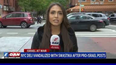 NYC Deli Vandalized With Swastika After Pro-Israel Posts