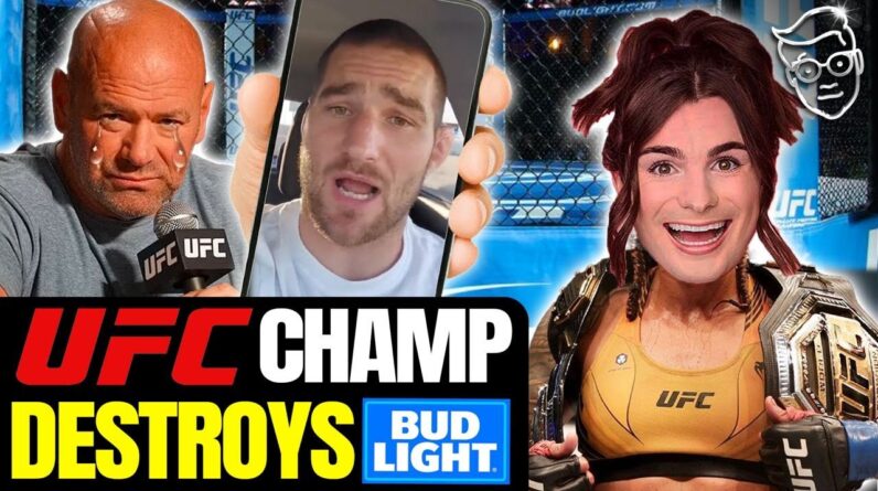 PANIC At Bud Light As Anti-Trans UFC Champ “You’re Sponsoring ME NOW!”