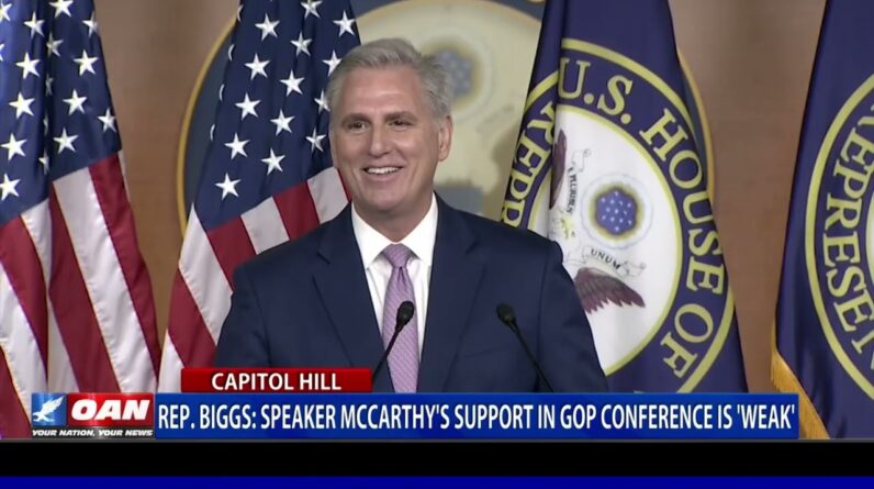 Rep Biggs Speaker McCarthy's Support In GOP Conference Is 'Weak'