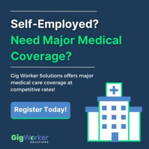 self employed major medical with gig worker soultions