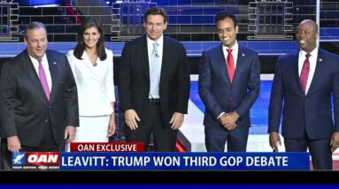 Leavitt: Trump Won Third GOP Debate