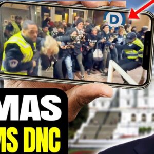 Hamas Activists STORM DNC! Attack Democrats, Congress On LOCK-DOWN! Cops Injured, RIOT Police Out 🚨