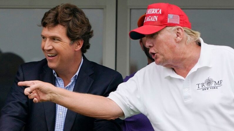 Trump Teams With Tucker Carlson - Massive Power Move Stuns Everyone