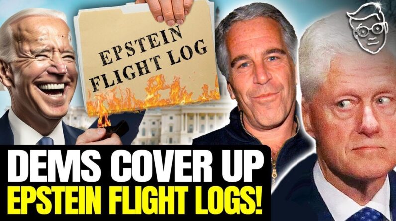 Democrats BLOCK GOP From RELEASING Epstein Flight Logs | 'They're Protecting The CLINTONS!'