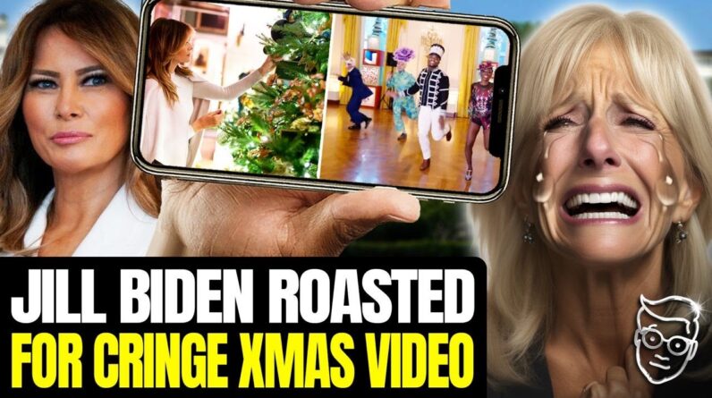 Internet DESTROYS Jill Biden's Mentally Ill CRINGE Christmas Video | 'Like Hunger Games on Acid' 🔥