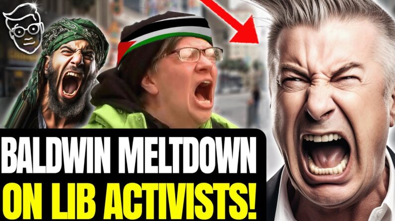 Alec Baldwin Has Hysterical PSYCHOTIC-MELTDOWN On Lib Activists ATTACKING Him For Not Being WOKE 🤬