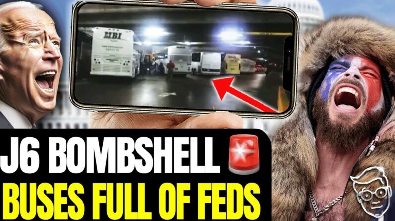 Congressman SHOCKS WORLD Reveals, BUSSES of FBI Agents on January 6th | 'This is a Fed Ghost Bus!'