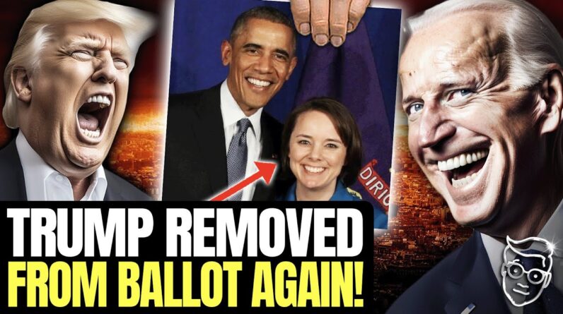 🚨BREAKING: Trump REMOVED From 2024 BALLOT in Swing State By Unelected Salty Lib | ELECTION RIGGING