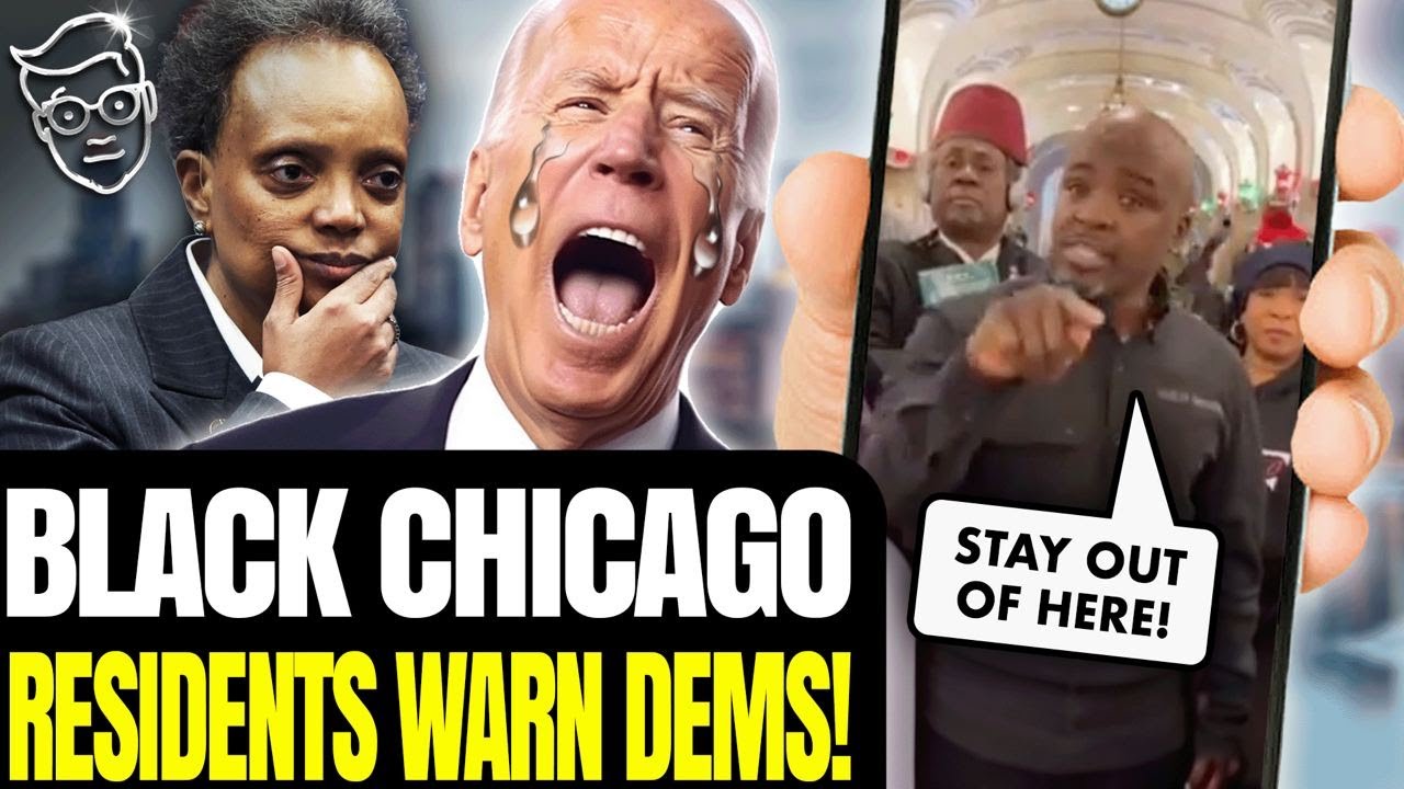 Black Chicago Residents Stage REVOLUTION Against Democrat Party | Vow to Disrupt DNC Convention 😬